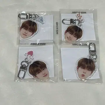 TREASURE 아사히 얼굴 아크링 키링 희로애락 컴플리트 캡슐 토이