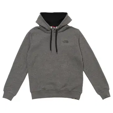 THE NORTH FACE 그레이 후드 부착 후드티 S