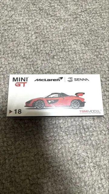 MINI GT 맥라렌 세나 TSM 모델