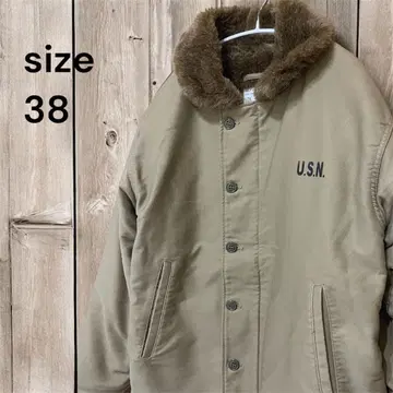 U.S.N. N-1 덱 자켓 ( 카키 밀리터리 자켓 ) 38