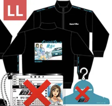 머리글자D x 돈키호테 콜라보 사토 마코 저지 트랙 자켓 LL 사이즈