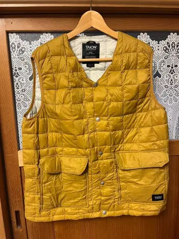 TAION 타이온 다운 베스트 800FP 차콜 XXL