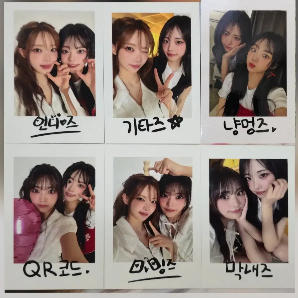 QWER | 큐더블유이알 QWER 2nd Anniversary Pop-up Store Unit Pola