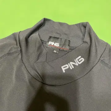 PING 남성용 골프 언더셔츠 LL 사이즈 블랙