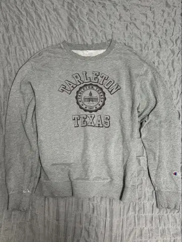 칼리지 로고 챔피온 Tarleton Texas 맨투맨 L