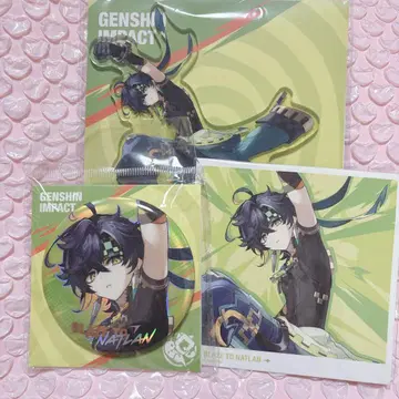 원신 아크릴 스탠드 아크스타 정사각형 카드 캔뱃지 키이니치