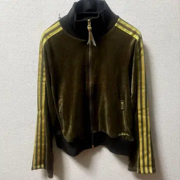 [ adidas ] 아디다스 만국기 택 집업 벨로아 트랙 자켓