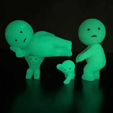 스미스키 레어 치비 스키 2체 포함