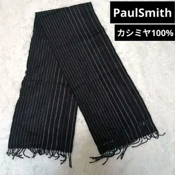 PaulSmith 스코틀랜드제 캐시미어 100% 머플러 남성용 여성용