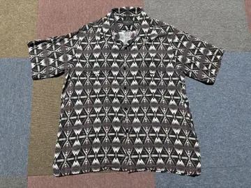 PENDLETON 레이온 반팔 셔츠 올 패턴 50s 네이티브 인디언