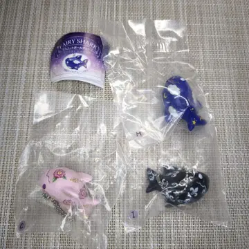 3개 [묶음 판매] FAIRY SHARK 마스코트 볼체인 3종