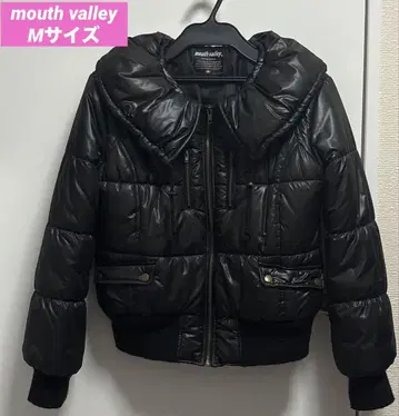 마우스 밸리 블랙 다운 자켓 M 사이즈