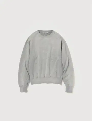 PRODUCT DYED PIMA LIGHT SWEAT P/O 그레이 3