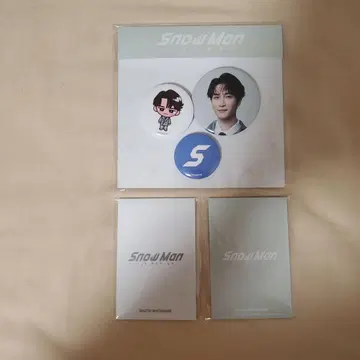 SnowMan 한국 1st 팝업 와타나베 쇼타 세트