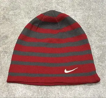 NIKE 비니 빨간색 보더 y2k 포저