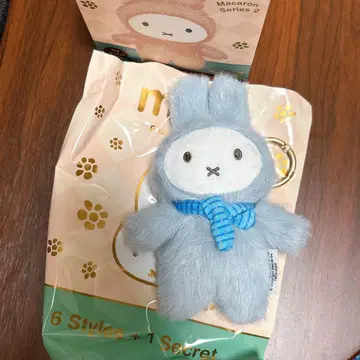 VIPO x miffy 미피 마카롱 시리즈 마스코트 블루