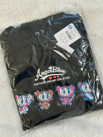 엔젤 블루 나카무라 군 후드티 M 사이즈