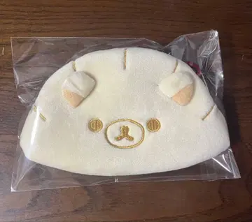 리락쿠마 [언제나 라멘 잡화] 교자 봉제 인형 파우치