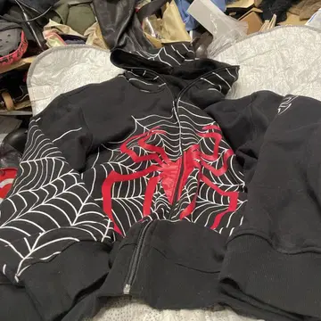 [ 가격 인하 ] D.H. COLLECTION 스파이더맨풍 후드티 2XL