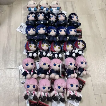 카미츠바키시 건설 중. 미니 봉제 인형 전 6종 세트 묶음 판매