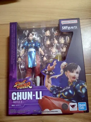 미개봉 새상품 S.H.Figuarts 춘리 OUTFIT2 스트리트 파이터