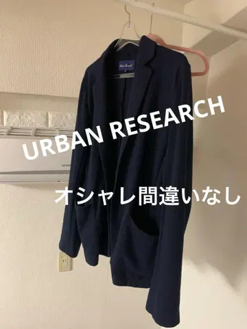 Urban Research 네이비 자켓 40