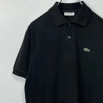 라코스테 L1212 피케 셔츠 블랙 4