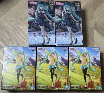 [ 미개봉 새상품 ] 하츠네 미쿠 피규어 5체 세트