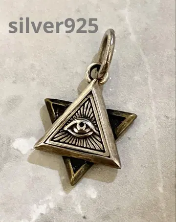 실버925 프리메이슨 펜던트 silver925 육각형 별