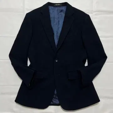 극미품 사빌 로우 ETHOMAS 언컨 자켓 두툼한 울 A5