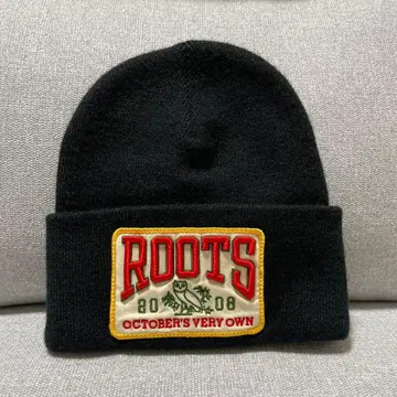 OVO ROOTS 콜라보 비니 블랙 프리 사이즈