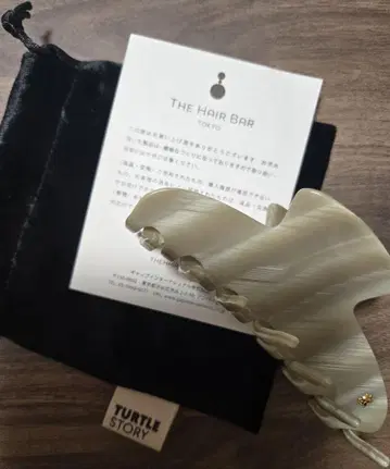 THE HAIR BAR TURTLE STORY 헤어 클립 약 11cm