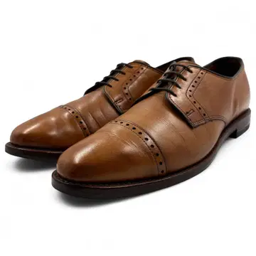 앨런 에드몬즈 클리프톤 가죽 신발 US9 27cm 드레스 슈즈 브라운