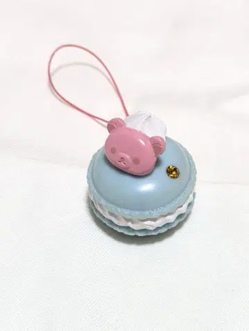 리락쿠마 코리락쿠마 sweets 마카롱 스트랩 키링 레어