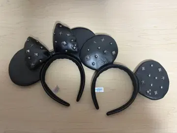 디즈니 머리띠 스터드 인조 가죽