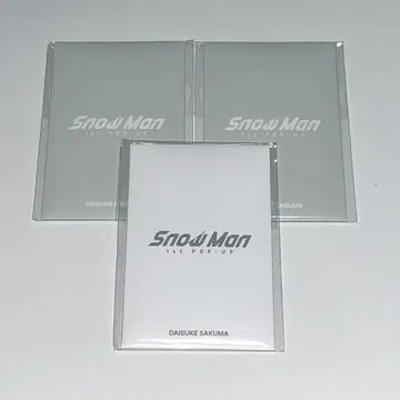 사쿠마 다이스케 SnowMan POPUP 팝업 한국 서울 포토 카드