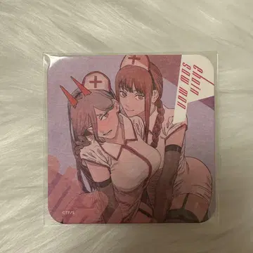 체인소 맨 아트 코스터 파워 마키마 간호사 BOX 특전