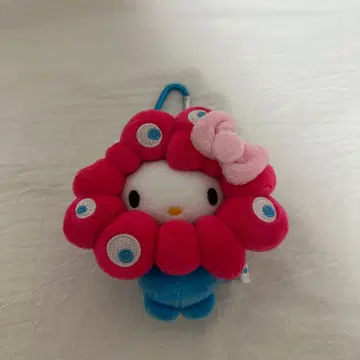 [ 새상품급 ] 오사카 간사이 박람회 한정 컬러 헬로키티 카라비너 포함