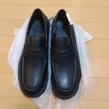 GU 청키 밑창 로퍼 블랙 26.0cm 미사용 새상품 택 포함