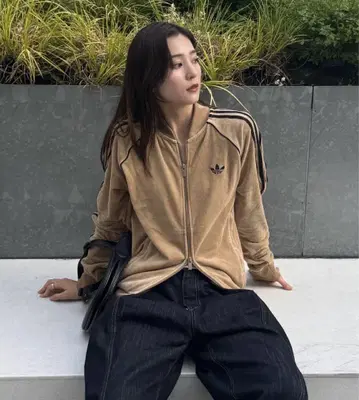 adidas SST 아디컬러 벨로아 트랙 탑 트랙 자켓