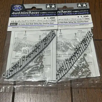 미니 사륜구동 HG 카본 멀티 와이드 스테이 실버 3mm