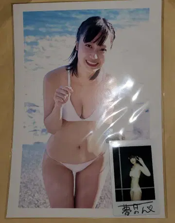 유메츠키 유논 친필 사인 폴라로이드 & 포트레이트 5