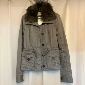 [ 새상품급 ] Abercrombie & Fitch 밀리터리 자켓 카키