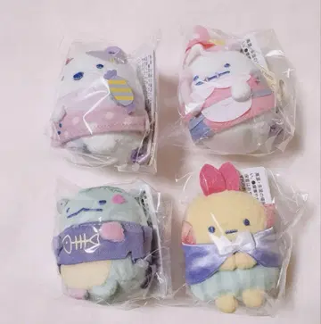 스미코구라시 스푸키 할로윈 테노리 봉제 인형 4점 묶음 판매