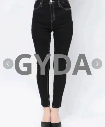 GYDA 하이웨스트 원 워시 스키니 팬츠 S