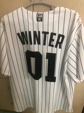 aespa BASEBALL better things 윈터 유니폼
