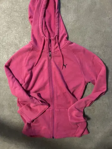 PUMA 핑크 후드티