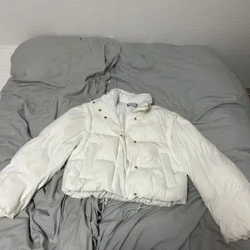 moussy 다운 자켓 화이트