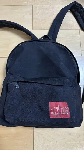 Manhattan Portage 블랙 백팩