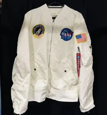 ALPHA INDUSTRIES MA-1 NASA 콜라보